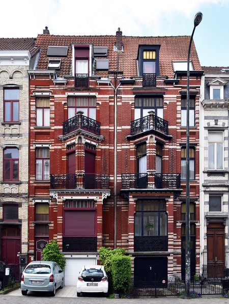 Clayslaan 49 en 47, Schaarbeek (© APEB, foto 2016).