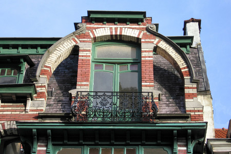 Rue de l'Abdication 4, Bruxelles Extension Est, 1902.