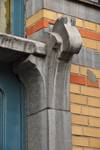 Louis Bertrandlaan 59, Schaarbeek, deur naar de appartementen (© APEB, foto 2012).