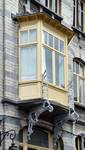 Opperstraat 52, Elsene, erker (© APEB, foto 2016).
