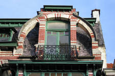 Rue de l'Abdication 4, Bruxelles, 1902.
