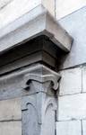 Opperstraat 52, Elsene, detail van het hoofdtravee (© APEB, foto 2015).