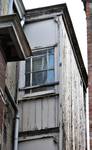 Victor Lefèvrestraat 61 en Linthoutstraat 88, Schaarbeek, zijgevel, erker, detail (© APEB, foto 2011).