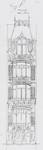 Ambiorixsquare 11, Brussel Uitbreiding Oost, tweede ontwerp, opstand, SAB/OW 122 (1900).
