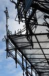 Marquise de l'ancienne Brasserie du Téléphone, avenue Louis Bertrand 63-65, 1906.