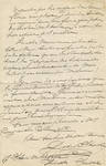 Extrait de la lettre envoyée par Strauven à Horta depuis Zurich en 1898. Coll. Musée Horta.